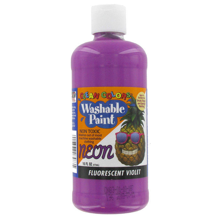 Fluorescent Violet Washable Paint Hobby Lobby 106971